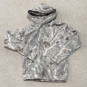 Abercrombie Camo Hooded Pullover Sweatshirt